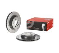 2 Disques De Frein Brembo Xtra Vernis Uv09.a760.1x