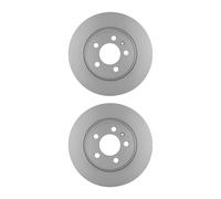 2 Disques de Frein Plein Ø 65 MM 10 HELLA Convient pour entre Autres Choses Audi