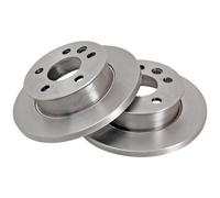 2 Disques De Frein Pleins Ø 260 Mm 16 Mm A.B.S. Pour Entre Autres VW TRANSPORTER
