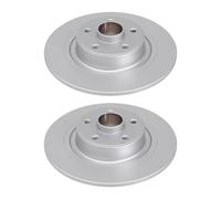 2 Disques De Frein Pleins Ø 300 Mm 11 Mm A.B.S. Pour Entre Autres RENAULT ESPACE