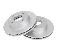 2 Disques de Frein Ventilé Ø 239 MM 24,1 MM A. B. S. pour U. A. Ford Sierra