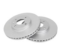 2 Disques de Frein Ventilé Ø 256 MM 24 MM A. B. S. pour U. A.Chevrolet Aveo