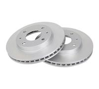 2 Disques de Frein Ventilé Ø 256 MM 24 MM A. B. S. pour U. A.Mitsubishi Galant