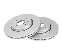 2 Disques de Frein Ventilé Ø 280 MM 24 MM A. B. S. pour U. A.Renault Megane