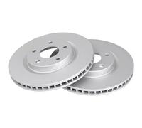 2 Disques de Frein Ventilé Ø 296 MM 26 A. B. S. pour entre Autres Choses Nissan
