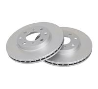 2 Disques De Frein Ventilés Ø 240 Mm 21 Mm A.B.S. Pour Entre Autres HONDA JAZZ