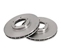 2 Disques De Frein Ventilés Ø 257 Mm 25 Mm A.B.S. Pour Notamment TOYOTA HILUX