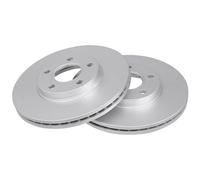 2 Disques De Frein Ventilés Ø 278 Mm 24 Mm A.B.S. Pour U.A. FORD TRANSIT