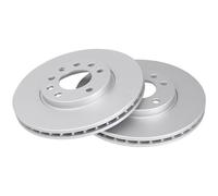 2 Disques De Frein Ventilés Ø 280 Mm 25 Mm A.B.S. Pour Entre Autres OPEL ASTRA