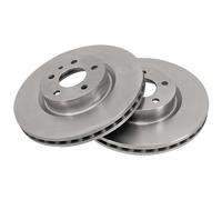 2 Disques De Frein Ventilés Ø 281 Mm 26 Mm A.B.S. Pour LANCIA DELTA