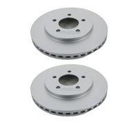 2 Disques De Frein Ventilés Ø 282 Mm TRISCAN Pour Entre Autres CHRYSLER VOYAGER