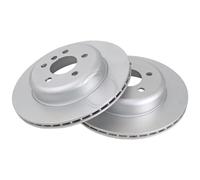 2 Disques De Frein Ventilés Ø 330 Mm 20 Mm A.B.S. Pour Entre Autres BMW Série 5