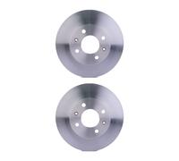 2 Disques De Frein Ventilés Intérieurs Ø 62,2 Mm 19 Mm HELLA Pour HYUNDAI GETZ