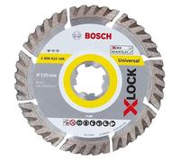 2 disques diamant X-Lock pro Bosch 125 mm