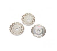 2 disques diamants à surfacer pour béton + 1 disque diamant - Ø 125 mm BOSCH