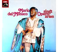 2 Disques Vinyle LP 33 Tours - EMI 147-18226/27M - Mario Del Monaco - Singt Opernarien : Die Afrikanerin, Martha, Lohengrin, Carmen, Wuerther, Othello, Aida, Der Bajazzo, Manon Lescaut, Turandot, Freund Fritz, Cavalleria Rusticana, Andréa Chenier, Adriana Lecouvreur.