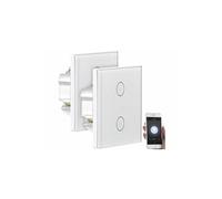 : 2 doubles interrupteurs tactiles connectés LHC-102.on