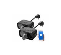 Luminea Home Control : 2 doubles prises d'extérieur connectées SF-630.avs G