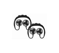 infactory Ventilateurs à porter autour du cou VT-105 2 doubles