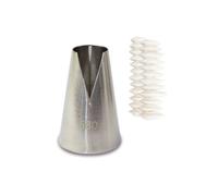 2 douilles pâtisserie inox - Saint Honoré