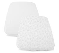 2 draps housse pour berceau cododo évolutif Next2Me Forever BLANC Chicco