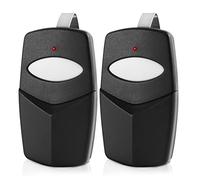 2 DTC pour porte de garage linéaire Delta 3 Télécommande 8 DIP Commutateur Digit Gate Opener Télécommande Remplacer DTD DNT00002A DNT00017A DT DTA DT2D Gate Control Remote Transmitter avec 2 clips de