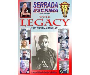 2 DVD Box Serrada Escrima The Legacy Seminar 2013