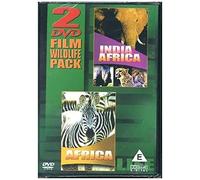 2 Dvd Film Wildlife Pack - India/Africa + Africa