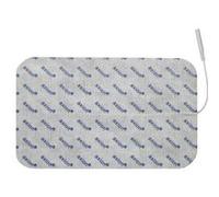 Électrodes compatibles électrostimulation TENS EMS - 2 electrodes 180 x 110 mm - pads patch pour électrostimulateurs TENS et EMS avec connexion à fil 2 mm
