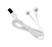 2 électrodes de rechange avec connecteur à pression de 22 mm pour appareil TENS Omron