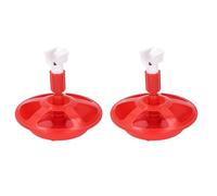 2 Emballage Automatique Chicken Waterer PP G3 / 4 Chicken Water Eater Wheader Winking Bown Bown for Chicks Ducks oies