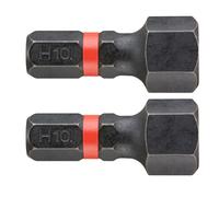 2 embouts 25 mm 6 pans 10mm pour tournevis à impact - FACOM - ENH.110