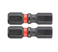 2 embouts 25 mm 6 pans 6mm pour tournevis à impact - FACOM - ENH.106
