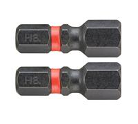 2 embouts 25 mm 6 pans 8mm pour tournevis à impact - FACOM - ENH.108