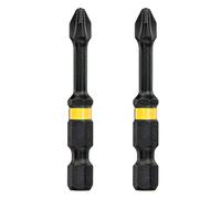 DeWalt Embouts de vissage cruciformes DT70532T-QZ PH2 torsion 50 mm Lot de 2