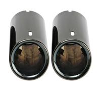 2 Embouts D'échappement Noirs Pour BMW Pour E90 Pour E92 Pour 325i 2006-2010 Pour 328i 2007-2010 Silencieux Tuyau Echappement