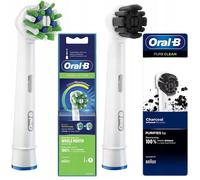 2 Embouts Originaux Oral-B pour brosses à dents électriques Cross Action et Pure Clean
