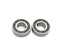 2 embrayages unidirectionnels CSK25PP CSK25 à roue libre avec roulements de 25 x 52 x 15 mm et double rainure de clavette.