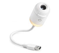 2 en 1 360° Rotation Projecteur Galaxie USB avec 12 Disques de Projection | Galaxy Projector Night Light, HD Galaxy Starry Sky Projector, Projecteur Etoile pour Chambre, Fête, Décoration ou Cadeau