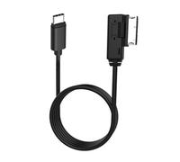 2 en 1 AMI Music Interface Type C Charge-ge Aux Cable pour A3/A4 MMI Système 3G+ pour 17 17 Pro 17 Pro Max Air 16 Pro 16 Pro Max 15 15 Plus 15 Pro Google