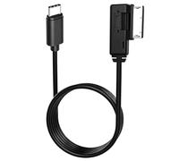 2 en 1 AMI Music Interface Type C Charge-ge Aux Cable pour A3/A4 MMI Système 3G+ pour 17 17 Pro 17 Pro Max Air 16 Pro 16 Pro Max 15 15 Plus 15 Pro Google