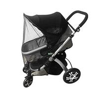 2 en 1 bébé poussettes pare-soleil auvent et moustiquaire universel pour landau landau/poussette pare-soleil écran de protection UV moustiquaire anti-insectes couverture pour landau