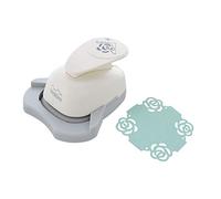 2 en 1 Bordure Edge Craft Punch pour Cartes de Scrapbooking Arts Rose-2, Corner Punch The Photo Color Might be a Bit Different with The Actual Product Due to Color Display of Different Monitors