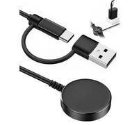 2-en-1 Chargeur pour Samsung Galaxy Watch 8/7/Ultra/6/5/5Pro/4/3/Active2/FE