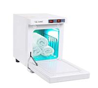 2 en 1 Chaud Stérilisateur de Serviette 5L UV Chauffe Serviettes Stérilisateur Cabinet Spa Outil Cheveux Beauté Salon Accueil Désinfecteur Stérilisateur Équipement, White