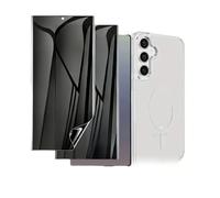 2 en 1 - Coque magnétique transparente en TPU et protection d'écran hydrogel pour Samsung Galaxy S25