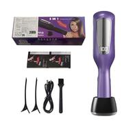 2 En 1 Coupe Fourche Cheveux, Avec Ions Négatifs, élimine Les Pointes Fourchues Et Les Cheveux Abîmés, Cheveux Sains Et Brillants, Rechargeable Par Usb, Idéale Pour La Maison Et Les Voyages (Violet)