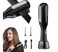 2 En 1 Coupe Fourche Cheveux avec Ions Négatifs, Split End Removal Device Cordless, Élimine les Pointes Fourchues et les Cheveux Abîmés, Rechargeable Par USB (Noir)