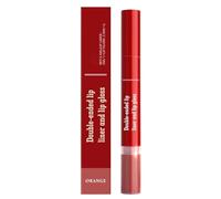 2 En 1 Crayon À Lèvres Et Gloss - Double Embout Maquillage Hydratant,Teint À Lèvres Hydratant,Pour Femmes Mariées Étudiantes Voyageurs Artistes Fêtes De Mariage Soirée