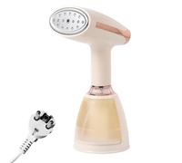 2 en 1 Défroisseur Vapeur Vertical, 1500W Fer à Repasser Portable 280ML Réservoir d'eau avec Brosse de Nettoyage pour la Maison, les Voyages, le Repassage Humide et Sec